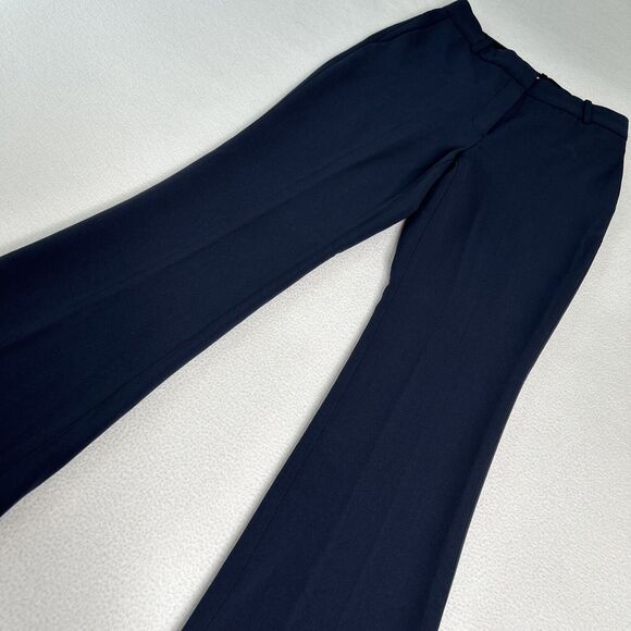 Aritzia Pants - Aritzia Babaton Women's Size 4 Program Pants High Waist Flare Trousers Navy Blue